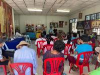 วัน ศุกร์ ที่ 9 ธันวาคม 2565 กองสวัสดิการสังคม เจ้าหน้าที่ฝ่ายพัฒนาชุมชน และเจ้าหน้าที่ กองยุทธศาสตร์ ลงพื้นที่ จัดทำแผนชุมชน เพื่อสอบถามความเดือดร้อน ความต้องการของประชาชนในชุมชน ณ ชุมชนสองแควสอง