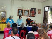 วัน ศุกร์ ที่ 9 ธันวาคม 2565 กองสวัสดิการสังคม เจ้าหน้าที่ฝ่ายพัฒนาชุมชน และเจ้าหน้าที่ กองยุทธศาสตร์ ลงพื้นที่ จัดทำแผนชุมชน เพื่อสอบถามความเดือดร้อน ความต้องการของประชาชนในชุมชน ณ ชุมชนสองแควสอง