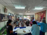 วัน ศุกร์ ที่ 9 ธันวาคม 2565 กองสวัสดิการสังคม เจ้าหน้าที่ฝ่ายพัฒนาชุมชน และเจ้าหน้าที่ กองยุทธศาสตร์ ลงพื้นที่ จัดทำแผนชุมชน เพื่อสอบถามความเดือดร้อน ความต้องการของประชาชนในชุมชน ณ ชุมชนสองแควสอง