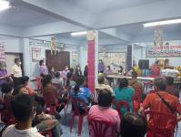 วัน ศุกร์ ที่ 9 ธันวาคม 2565 กองสวัสดิการสังคม เจ้าหน้าที่ฝ่ายพัฒนาชุมชน และเจ้าหน้าที่ กองยุทธศาสตร์ ลงพื้นที่ จัดทำแผนชุมชน เพื่อสอบถามความเดือดร้อน ความต้องการของประชาชนในชุมชน ณ ชุมชนร่วมแรง