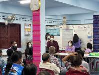 วัน ศุกร์ ที่ 9 ธันวาคม 2565 กองสวัสดิการสังคม เจ้าหน้าที่ฝ่ายพัฒนาชุมชน และเจ้าหน้าที่ กองยุทธศาสตร์ ลงพื้นที่ จัดทำแผนชุมชน เพื่อสอบถามความเดือดร้อน ความต้องการของประชาชนในชุมชน ณ ชุมชนร่วมแรง