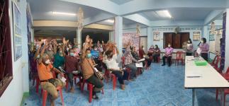 วัน ศุกร์ ที่ 9 ธันวาคม 2565 กองสวัสดิการสังคม เจ้าหน้าที่ฝ่ายพัฒนาชุมชน และเจ้าหน้าที่ กองยุทธศาสตร์ ลงพื้นที่ จัดทำแผนชุมชน เพื่อสอบถามความเดือดร้อน ความต้องการของประชาชนในชุมชน ณ ชุมชนร่วมแรง