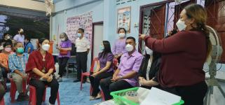 วัน ศุกร์ ที่ 9 ธันวาคม 2565 กองสวัสดิการสังคม เจ้าหน้าที่ฝ่ายพัฒนาชุมชน และเจ้าหน้าที่ กองยุทธศาสตร์ ลงพื้นที่ จัดทำแผนชุมชน เพื่อสอบถามความเดือดร้อน ความต้องการของประชาชนในชุมชน ณ ชุมชนร่วมแรง