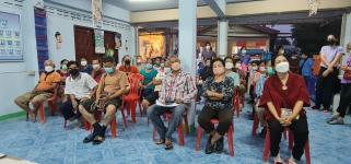 วัน ศุกร์ ที่ 9 ธันวาคม 2565 กองสวัสดิการสังคม เจ้าหน้าที่ฝ่ายพัฒนาชุมชน และเจ้าหน้าที่ กองยุทธศาสตร์ ลงพื้นที่ จัดทำแผนชุมชน เพื่อสอบถามความเดือดร้อน ความต้องการของประชาชนในชุมชน ณ ชุมชนร่วมแรง