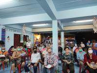 วัน ศุกร์ ที่ 9 ธันวาคม 2565 กองสวัสดิการสังคม เจ้าหน้าที่ฝ่ายพัฒนาชุมชน และเจ้าหน้าที่ กองยุทธศาสตร์ ลงพื้นที่ จัดทำแผนชุมชน เพื่อสอบถามความเดือดร้อน ความต้องการของประชาชนในชุมชน ณ ชุมชนร่วมแรง