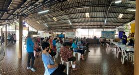 วัน ศุกร์ ที่ 9 ธันวาคม 2565 กองสวัสดิการสังคม เจ้าหน้าที่ฝ่ายพัฒนาชุมชน และเจ้าหน้าที่ กองยุทธศาสตร์ ลงพื้นที่ จัดทำแผนชุมชน เพื่อสอบถามความเดือดร้อน ความต้องการของประชาชนในชุมชน ณ ชุมชนสักทอง