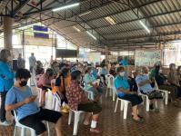 วัน ศุกร์ ที่ 9 ธันวาคม 2565 กองสวัสดิการสังคม เจ้าหน้าที่ฝ่ายพัฒนาชุมชน และเจ้าหน้าที่ กองยุทธศาสตร์ ลงพื้นที่ จัดทำแผนชุมชน เพื่อสอบถามความเดือดร้อน ความต้องการของประชาชนในชุมชน ณ ชุมชนสักทอง