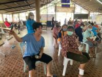 วัน ศุกร์ ที่ 9 ธันวาคม 2565 กองสวัสดิการสังคม เจ้าหน้าที่ฝ่ายพัฒนาชุมชน และเจ้าหน้าที่ กองยุทธศาสตร์ ลงพื้นที่ จัดทำแผนชุมชน เพื่อสอบถามความเดือดร้อน ความต้องการของประชาชนในชุมชน ณ ชุมชนสักทอง