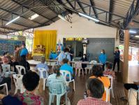 วัน ศุกร์ ที่ 9 ธันวาคม 2565 กองสวัสดิการสังคม เจ้าหน้าที่ฝ่ายพัฒนาชุมชน และเจ้าหน้าที่ กองยุทธศาสตร์ ลงพื้นที่ จัดทำแผนชุมชน เพื่อสอบถามความเดือดร้อน ความต้องการของประชาชนในชุมชน ณ ชุมชนสักทอง