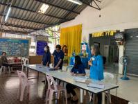 วัน ศุกร์ ที่ 9 ธันวาคม 2565 กองสวัสดิการสังคม เจ้าหน้าที่ฝ่ายพัฒนาชุมชน และเจ้าหน้าที่ กองยุทธศาสตร์ ลงพื้นที่ จัดทำแผนชุมชน เพื่อสอบถามความเดือดร้อน ความต้องการของประชาชนในชุมชน ณ ชุมชนสักทอง