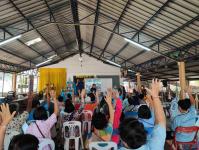 วัน ศุกร์ ที่ 9 ธันวาคม 2565 กองสวัสดิการสังคม เจ้าหน้าที่ฝ่ายพัฒนาชุมชน และเจ้าหน้าที่ กองยุทธศาสตร์ ลงพื้นที่ จัดทำแผนชุมชน เพื่อสอบถามความเดือดร้อน ความต้องการของประชาชนในชุมชน ณ ชุมชนสักทอง