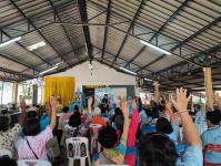 วัน ศุกร์ ที่ 9 ธันวาคม 2565 กองสวัสดิการสังคม เจ้าหน้าที่ฝ่ายพัฒนาชุมชน และเจ้าหน้าที่ กองยุทธศาสตร์ ลงพื้นที่ จัดทำแผนชุมชน เพื่อสอบถามความเดือดร้อน ความต้องการของประชาชนในชุมชน ณ ชุมชนสักทอง