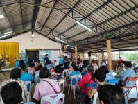 วัน ศุกร์ ที่ 9 ธันวาคม 2565 กองสวัสดิการสังคม เจ้าหน้าที่ฝ่ายพัฒนาชุมชน และเจ้าหน้าที่ กองยุทธศาสตร์ ลงพื้นที่ จัดทำแผนชุมชน เพื่อสอบถามความเดือดร้อน ความต้องการของประชาชนในชุมชน ณ ชุมชนสักทอง