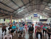 วัน ศุกร์ ที่ 9 ธันวาคม 2565 กองสวัสดิการสังคม เจ้าหน้าที่ฝ่ายพัฒนาชุมชน และเจ้าหน้าที่ กองยุทธศาสตร์ ลงพื้นที่ จัดทำแผนชุมชน เพื่อสอบถามความเดือดร้อน ความต้องการของประชาชนในชุมชน ณ ชุมชนสักทอง