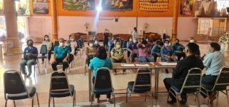 วัน พุธ ที่ 14 ธันวาคม 2565 กองสวัสดิการสังคม เจ้าหน้าที่ฝ่ายพัฒนาชุมชน และเจ้าหน้าที่ กองยุทธศาสตร์ ลงพื้นที่ จัดทำแผนชุมชน เพื่อสอบถามความเดือดร้อน ความต้องการของประชาชนในชุมชน ณ ชุมชนบัวคูณ