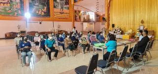 วัน พุธ ที่ 14 ธันวาคม 2565 กองสวัสดิการสังคม เจ้าหน้าที่ฝ่ายพัฒนาชุมชน และเจ้าหน้าที่ กองยุทธศาสตร์ ลงพื้นที่ จัดทำแผนชุมชน เพื่อสอบถามความเดือดร้อน ความต้องการของประชาชนในชุมชน ณ ชุมชนบัวคูณ