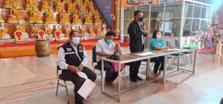 วัน พุธ ที่ 14 ธันวาคม 2565 กองสวัสดิการสังคม เจ้าหน้าที่ฝ่ายพัฒนาชุมชน และเจ้าหน้าที่ กองยุทธศาสตร์ ลงพื้นที่ จัดทำแผนชุมชน เพื่อสอบถามความเดือดร้อน ความต้องการของประชาชนในชุมชน ณ ชุมชนบัวคูณ