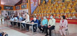 วัน พุธ ที่ 14 ธันวาคม 2565 กองสวัสดิการสังคม เจ้าหน้าที่ฝ่ายพัฒนาชุมชน และเจ้าหน้าที่ กองยุทธศาสตร์ ลงพื้นที่ จัดทำแผนชุมชน เพื่อสอบถามความเดือดร้อน ความต้องการของประชาชนในชุมชน ณ ชุมชนบัวคูณ