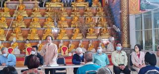 วัน พุธ ที่ 14 ธันวาคม 2565 กองสวัสดิการสังคม เจ้าหน้าที่ฝ่ายพัฒนาชุมชน และเจ้าหน้าที่ กองยุทธศาสตร์ ลงพื้นที่ จัดทำแผนชุมชน เพื่อสอบถามความเดือดร้อน ความต้องการของประชาชนในชุมชน ณ ชุมชนบัวคูณ