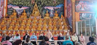 วัน พุธ ที่ 14 ธันวาคม 2565 กองสวัสดิการสังคม เจ้าหน้าที่ฝ่ายพัฒนาชุมชน และเจ้าหน้าที่ กองยุทธศาสตร์ ลงพื้นที่ จัดทำแผนชุมชน เพื่อสอบถามความเดือดร้อน ความต้องการของประชาชนในชุมชน ณ ชุมชนบัวคูณ