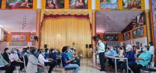 วัน พุธ ที่ 14 ธันวาคม 2565 กองสวัสดิการสังคม เจ้าหน้าที่ฝ่ายพัฒนาชุมชน และเจ้าหน้าที่ กองยุทธศาสตร์ ลงพื้นที่ จัดทำแผนชุมชน เพื่อสอบถามความเดือดร้อน ความต้องการของประชาชนในชุมชน ณ ชุมชนบัวคูณ