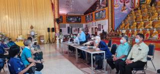 วัน พุธ ที่ 14 ธันวาคม 2565 กองสวัสดิการสังคม เจ้าหน้าที่ฝ่ายพัฒนาชุมชน และเจ้าหน้าที่ กองยุทธศาสตร์ ลงพื้นที่ จัดทำแผนชุมชน เพื่อสอบถามความเดือดร้อน ความต้องการของประชาชนในชุมชน ณ ชุมชนบัวคูณ