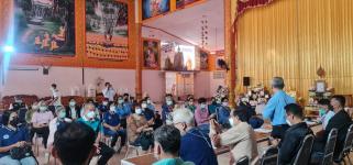 วัน พุธ ที่ 14 ธันวาคม 2565 กองสวัสดิการสังคม เจ้าหน้าที่ฝ่ายพัฒนาชุมชน และเจ้าหน้าที่ กองยุทธศาสตร์ ลงพื้นที่ จัดทำแผนชุมชน เพื่อสอบถามความเดือดร้อน ความต้องการของประชาชนในชุมชน ณ ชุมชนบัวคูณ