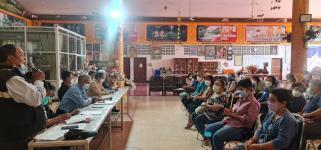 วัน พุธ ที่ 14 ธันวาคม 2565 กองสวัสดิการสังคม เจ้าหน้าที่ฝ่ายพัฒนาชุมชน และเจ้าหน้าที่ กองยุทธศาสตร์ ลงพื้นที่ จัดทำแผนชุมชน เพื่อสอบถามความเดือดร้อน ความต้องการของประชาชนในชุมชน ณ ชุมชนบัวคูณ