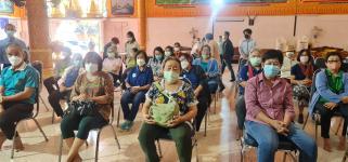 วัน พุธ ที่ 14 ธันวาคม 2565 กองสวัสดิการสังคม เจ้าหน้าที่ฝ่ายพัฒนาชุมชน และเจ้าหน้าที่ กองยุทธศาสตร์ ลงพื้นที่ จัดทำแผนชุมชน เพื่อสอบถามความเดือดร้อน ความต้องการของประชาชนในชุมชน ณ ชุมชนบัวคูณ