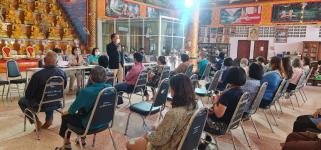 วัน พุธ ที่ 14 ธันวาคม 2565 กองสวัสดิการสังคม เจ้าหน้าที่ฝ่ายพัฒนาชุมชน และเจ้าหน้าที่ กองยุทธศาสตร์ ลงพื้นที่ จัดทำแผนชุมชน เพื่อสอบถามความเดือดร้อน ความต้องการของประชาชนในชุมชน ณ ชุมชนบัวคูณ