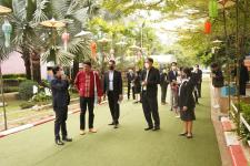 คณะผู้บริหาร คณะครู พร้อมเจ้าหน้าที่กองการศึกษาเทศบาลนครแม่สอด เข้าศึกษาดูงานกิจกรรมศึกษาดูงานตามโครงการพัฒนาศักยภาพผู้บริหารสถานศึกษาสังกัดเทศบาลนครแม่สอด