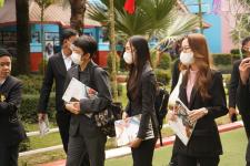 คณะผู้บริหาร คณะครู พร้อมเจ้าหน้าที่กองการศึกษาเทศบาลนครแม่สอด เข้าศึกษาดูงานกิจกรรมศึกษาดูงานตามโครงการพัฒนาศักยภาพผู้บริหารสถานศึกษาสังกัดเทศบาลนครแม่สอด