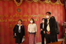 คณะผู้บริหาร คณะครู พร้อมเจ้าหน้าที่กองการศึกษาเทศบาลนครแม่สอด เข้าศึกษาดูงานกิจกรรมศึกษาดูงานตามโครงการพัฒนาศักยภาพผู้บริหารสถานศึกษาสังกัดเทศบาลนครแม่สอด