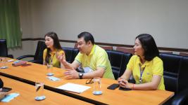 ผอ.กองวิชาการและแผนงาน ร่วมกับ บจก.ทีโอที หารือการให้บริหารสายด่วนฉุกเฉินและอินเตอร์เน็ตในอนาคต