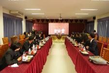 คณะผู้บริหาร คณะครู พร้อมเจ้าหน้าที่กองการศึกษาเทศบาลนครแม่สอด เข้าศึกษาดูงานกิจกรรมศึกษาดูงานตามโครงการพัฒนาศักยภาพผู้บริหารสถานศึกษาสังกัดเทศบาลนครแม่สอด