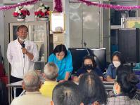 วัน ศุกร์ ที่ 16 ธันวาคม 2565 กองสวัสดิการสังคม เจ้าหน้าที่ฝ่ายพัฒนาชุมชน และเจ้าหน้าที่ กองยุทธศาสตร์ ลงพื้นที่ จัดทำแผนชุมชน เพื่อสอบถามความเดือดร้อน ความต้องการของประชาชนในชุมชน ณ ชุมชนตาลเดี่ยว