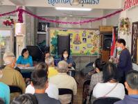 วัน ศุกร์ ที่ 16 ธันวาคม 2565 กองสวัสดิการสังคม เจ้าหน้าที่ฝ่ายพัฒนาชุมชน และเจ้าหน้าที่ กองยุทธศาสตร์ ลงพื้นที่ จัดทำแผนชุมชน เพื่อสอบถามความเดือดร้อน ความต้องการของประชาชนในชุมชน ณ ชุมชนตาลเดี่ยว