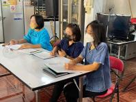 วัน ศุกร์ ที่ 16 ธันวาคม 2565 กองสวัสดิการสังคม เจ้าหน้าที่ฝ่ายพัฒนาชุมชน และเจ้าหน้าที่ กองยุทธศาสตร์ ลงพื้นที่ จัดทำแผนชุมชน เพื่อสอบถามความเดือดร้อน ความต้องการของประชาชนในชุมชน ณ ชุมชนตาลเดี่ยว