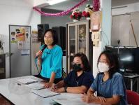 วัน ศุกร์ ที่ 16 ธันวาคม 2565 กองสวัสดิการสังคม เจ้าหน้าที่ฝ่ายพัฒนาชุมชน และเจ้าหน้าที่ กองยุทธศาสตร์ ลงพื้นที่ จัดทำแผนชุมชน เพื่อสอบถามความเดือดร้อน ความต้องการของประชาชนในชุมชน ณ ชุมชนตาลเดี่ยว