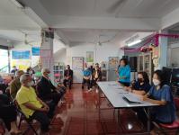 วัน ศุกร์ ที่ 16 ธันวาคม 2565 กองสวัสดิการสังคม เจ้าหน้าที่ฝ่ายพัฒนาชุมชน และเจ้าหน้าที่ กองยุทธศาสตร์ ลงพื้นที่ จัดทำแผนชุมชน เพื่อสอบถามความเดือดร้อน ความต้องการของประชาชนในชุมชน ณ ชุมชนตาลเดี่ยว