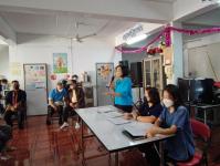 วัน ศุกร์ ที่ 16 ธันวาคม 2565 กองสวัสดิการสังคม เจ้าหน้าที่ฝ่ายพัฒนาชุมชน และเจ้าหน้าที่ กองยุทธศาสตร์ ลงพื้นที่ จัดทำแผนชุมชน เพื่อสอบถามความเดือดร้อน ความต้องการของประชาชนในชุมชน ณ ชุมชนตาลเดี่ยว