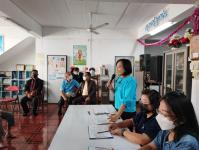 วัน ศุกร์ ที่ 16 ธันวาคม 2565 กองสวัสดิการสังคม เจ้าหน้าที่ฝ่ายพัฒนาชุมชน และเจ้าหน้าที่ กองยุทธศาสตร์ ลงพื้นที่ จัดทำแผนชุมชน เพื่อสอบถามความเดือดร้อน ความต้องการของประชาชนในชุมชน ณ ชุมชนตาลเดี่ยว