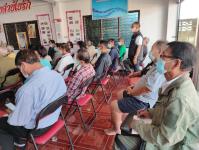 วัน ศุกร์ ที่ 16 ธันวาคม 2565 กองสวัสดิการสังคม เจ้าหน้าที่ฝ่ายพัฒนาชุมชน และเจ้าหน้าที่ กองยุทธศาสตร์ ลงพื้นที่ จัดทำแผนชุมชน เพื่อสอบถามความเดือดร้อน ความต้องการของประชาชนในชุมชน ณ ชุมชนตาลเดี่ยว