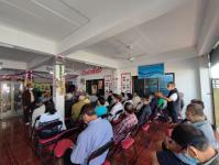 วัน ศุกร์ ที่ 16 ธันวาคม 2565 กองสวัสดิการสังคม เจ้าหน้าที่ฝ่ายพัฒนาชุมชน และเจ้าหน้าที่ กองยุทธศาสตร์ ลงพื้นที่ จัดทำแผนชุมชน เพื่อสอบถามความเดือดร้อน ความต้องการของประชาชนในชุมชน ณ ชุมชนตาลเดี่ยว