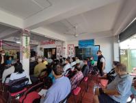 วัน ศุกร์ ที่ 16 ธันวาคม 2565 กองสวัสดิการสังคม เจ้าหน้าที่ฝ่ายพัฒนาชุมชน และเจ้าหน้าที่ กองยุทธศาสตร์ ลงพื้นที่ จัดทำแผนชุมชน เพื่อสอบถามความเดือดร้อน ความต้องการของประชาชนในชุมชน ณ ชุมชนตาลเดี่ยว