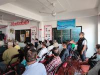 วัน ศุกร์ ที่ 16 ธันวาคม 2565 กองสวัสดิการสังคม เจ้าหน้าที่ฝ่ายพัฒนาชุมชน และเจ้าหน้าที่ กองยุทธศาสตร์ ลงพื้นที่ จัดทำแผนชุมชน เพื่อสอบถามความเดือดร้อน ความต้องการของประชาชนในชุมชน ณ ชุมชนตาลเดี่ยว