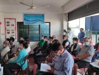 วัน ศุกร์ ที่ 16 ธันวาคม 2565 กองสวัสดิการสังคม เจ้าหน้าที่ฝ่ายพัฒนาชุมชน และเจ้าหน้าที่ กองยุทธศาสตร์ ลงพื้นที่ จัดทำแผนชุมชน เพื่อสอบถามความเดือดร้อน ความต้องการของประชาชนในชุมชน ณ ชุมชนตาลเดี่ยว