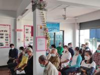 วัน ศุกร์ ที่ 16 ธันวาคม 2565 กองสวัสดิการสังคม เจ้าหน้าที่ฝ่ายพัฒนาชุมชน และเจ้าหน้าที่ กองยุทธศาสตร์ ลงพื้นที่ จัดทำแผนชุมชน เพื่อสอบถามความเดือดร้อน ความต้องการของประชาชนในชุมชน ณ ชุมชนตาลเดี่ยว