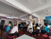 วัน ศุกร์ ที่ 16 ธันวาคม 2565 กองสวัสดิการสังคม เจ้าหน้าที่ฝ่ายพัฒนาชุมชน และเจ้าหน้าที่ กองยุทธศาสตร์ ลงพื้นที่ จัดทำแผนชุมชน เพื่อสอบถามความเดือดร้อน ความต้องการของประชาชนในชุมชน ณ ชุมชนตาลเดี่ยว