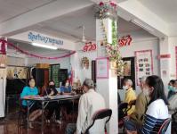 วัน ศุกร์ ที่ 16 ธันวาคม 2565 กองสวัสดิการสังคม เจ้าหน้าที่ฝ่ายพัฒนาชุมชน และเจ้าหน้าที่ กองยุทธศาสตร์ ลงพื้นที่ จัดทำแผนชุมชน เพื่อสอบถามความเดือดร้อน ความต้องการของประชาชนในชุมชน ณ ชุมชนตาลเดี่ยว